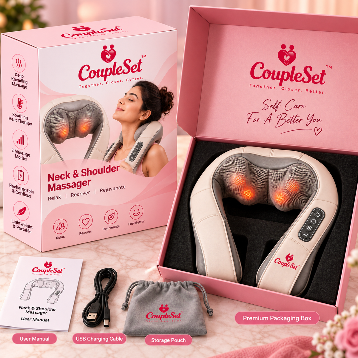 Rechargeable Neck & Shoulder Massager