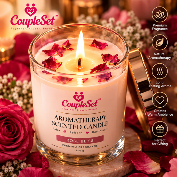Aromatherapy Scented Candle – Premium Relaxation & Home Fragrance Candle