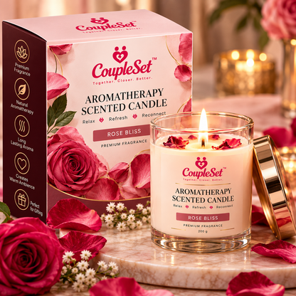 Aromatherapy Scented Candle – Premium Relaxation & Home Fragrance Candle