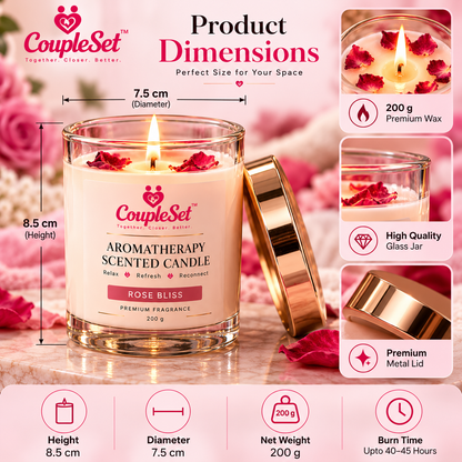 Aromatherapy Scented Candle – Premium Relaxation & Home Fragrance Candle