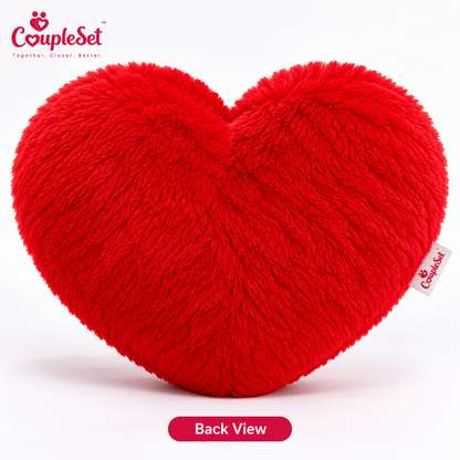 I Love You Heart Shape Pillow – 30 cm | Romantic Cushion Gift for Loved Ones